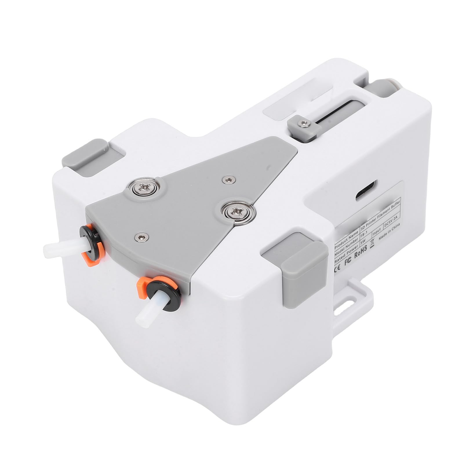 OPPWONG Bufor żarnika do Drukarki 3D, Automatyczny System Podawania z Podwójnym Wejściem i Pojedynczym Wyjściem, dla K1 K1C K1 SE Maximum K2 PLUS PRO X1 X1E P1P P1S H2D Kobra S1