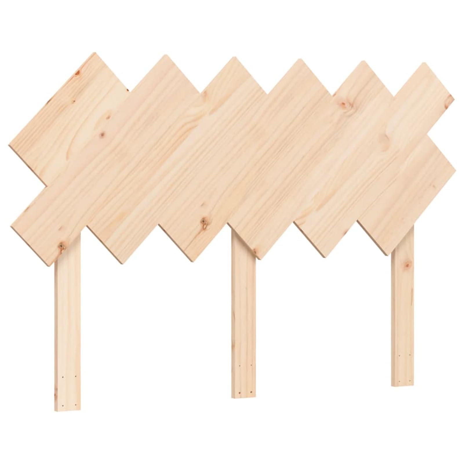 Homgoday Massives Kiefernholzbett 120x200cm mit Stauraum, Seniorengerecht, 45cm Bodenhöhe - Holzbett Model3195541