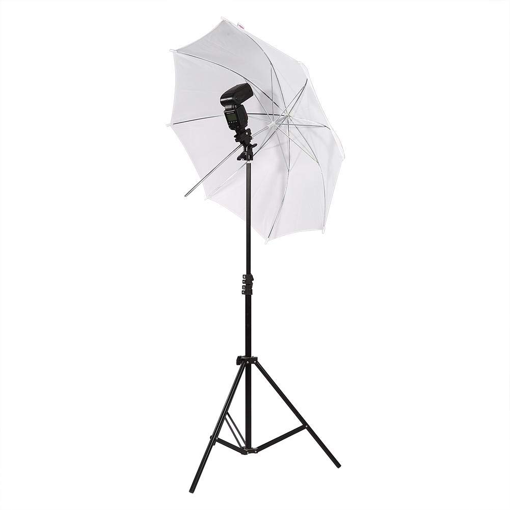 Yunir Staffa Flash, Supporto portaombrelli Flash per Slitta a Caldo Staffa per Supporto per Foto Video, Si Adatta alla Parte Superiore della Maggior Parte dei Supporti Standard o dei treppiedi