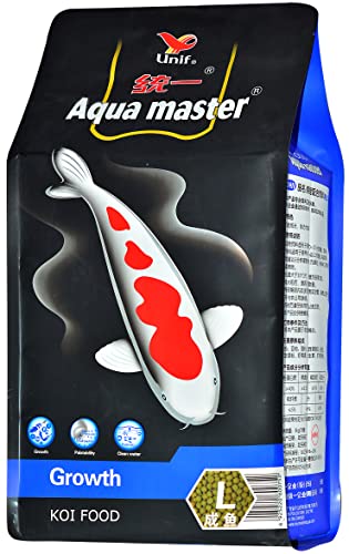 Aqua Master Koi Growth Fish Food Large Pellet, 11-Pound