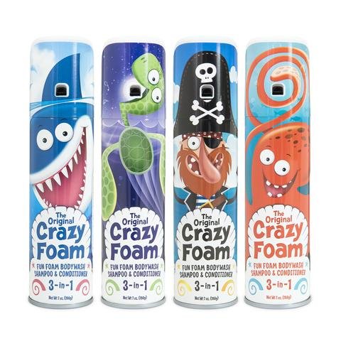 Crazy Foam Ocean: Shark, Turtle, Pirate, Octopus