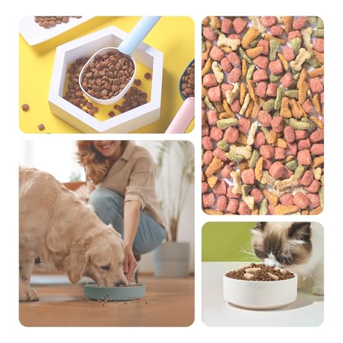 Gentpovth Silikon-Backmatte, Backformen für Haustiere, Antihaft-Silikonformen für Hunde- und Katzenkekse, Herstellung von Leckereien für Haustiere (Rosa)