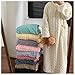 Winter Coral Fleece Home Clothes, 2026 Winter Velvet Loungewear, Plush Soft Flannel Night Gowns for Adult Women (Dark Gray,M)