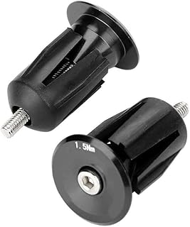 Handlebar End Caps Bicycle Handlebar End Plug Caps Aluminum Alloy Handlebar Plug for Mountain Bike Road Bicycle Handlebar