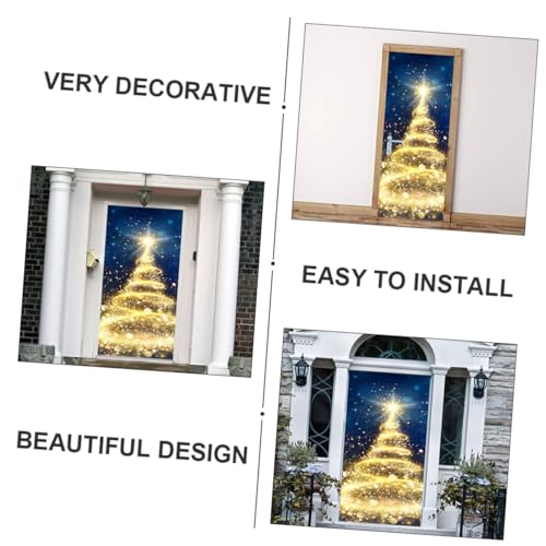 Autocollants muraux de Noël pour habiller les vitrines et fenêtres de maison