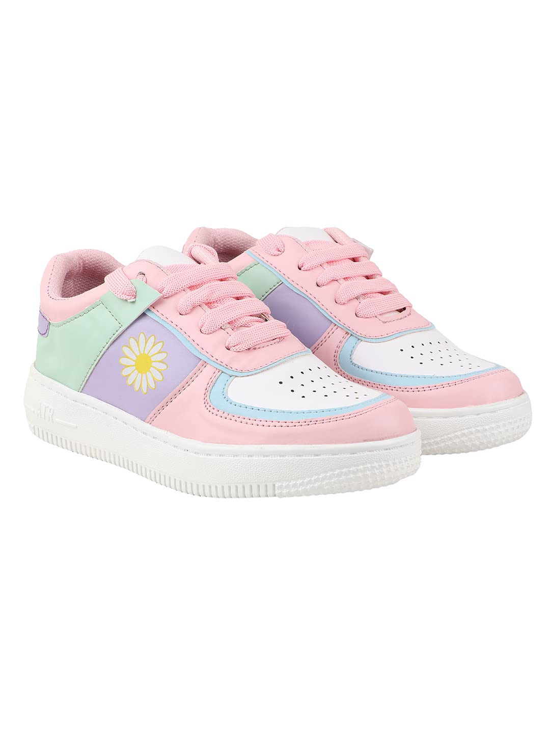Shoetopia Womens Block Heel Sneakers Pink (B0BT1YRH7R) Amazon Price History, Amazon Price Tracker