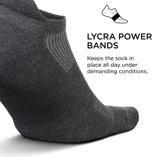 Image of Feetures High Performance Max Cushion Ankle Sock - Tab Socks for Women & Men with Heel Tab