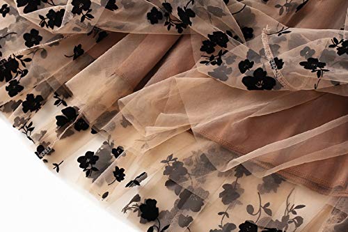 Chic Floral Ruffle Midi Skirt in Various Colors - Image 4