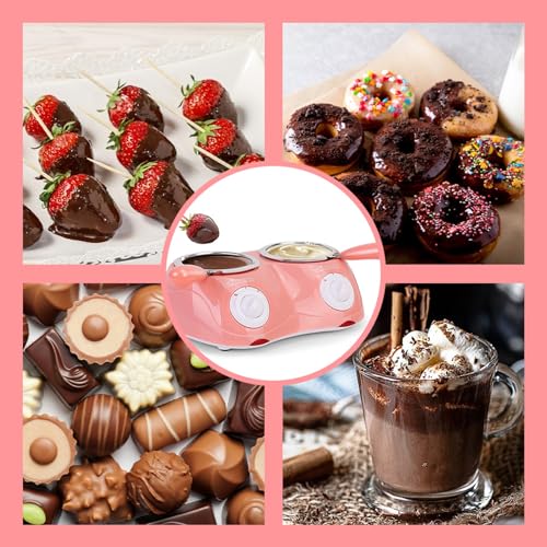Olla eléctrica para derretir chocolate con accesorios no adhesivos miniatura 2