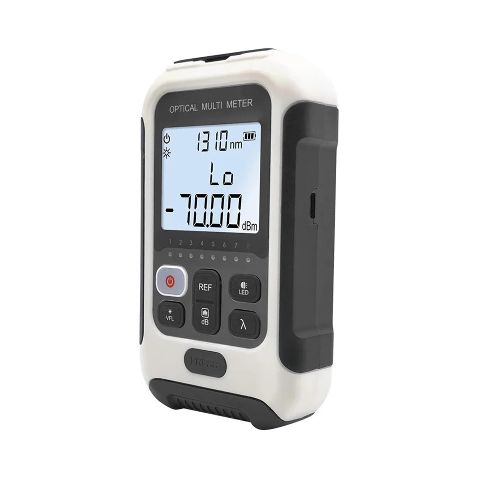 Optischer Leistungsmesser, Rotlicht, integrierte Maschine, multifunktionaler faser-Ausfalllichtdämpfungstester, Detektor, Lichtstift(-50-LED-USB)