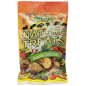 Peter’S Nature Treats For Small Animals, Apple Slices, 1 Oz.