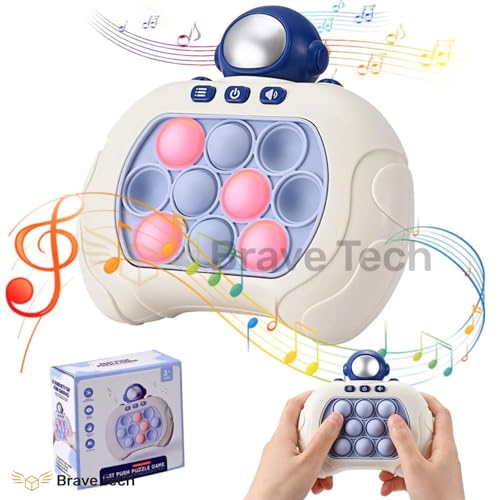 Pop It Eletrônico Urso, Astronauta, Unicórnio e Girafa. Brinquedo para Meninos e Meninas Marca: Brav