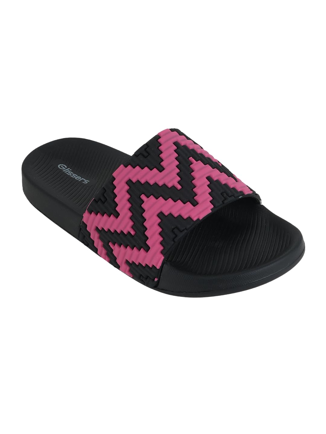 Women’s & Girls Wave Patterned Sliders | Soft EVA Flip Flops & Slippers-image-12