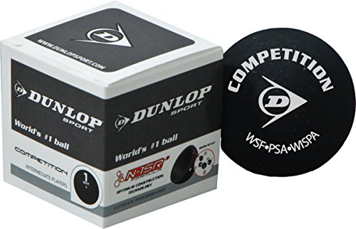 DUNLOP Sport Intermediate Players Competition Racquetball Squash Ball Pack of 12