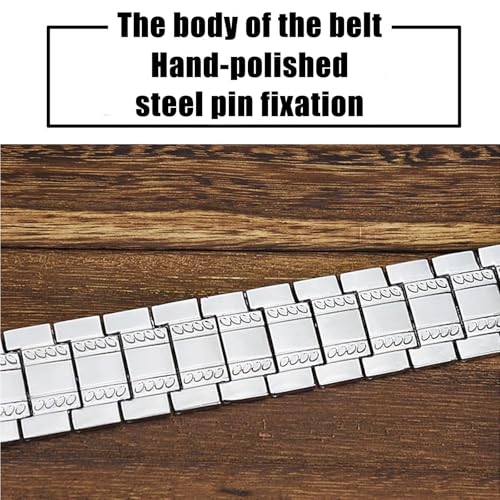 Metal Belt Men, Stainless Steel Belt Fashion Jeans Punk Goth Dragon Totem Gold Silver Belt Buckle3