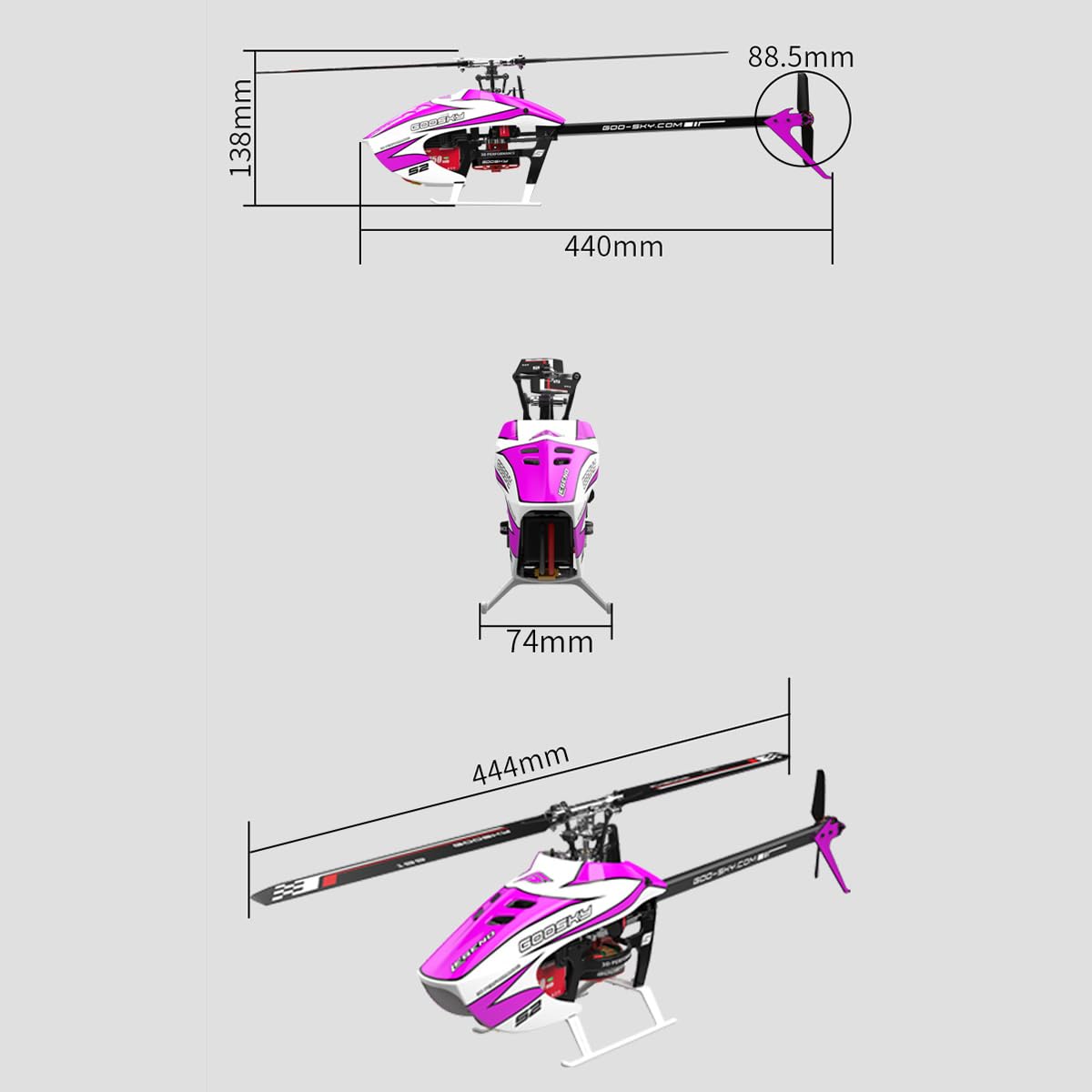 GOOSKY S2 LEGEND アクロバティックヘリコプター GOOSKY Legend S2 RC Helicopter - Really Good! - YouTube