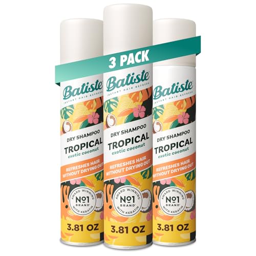 Batiste Tropical Dry Shampoo 3-Pack