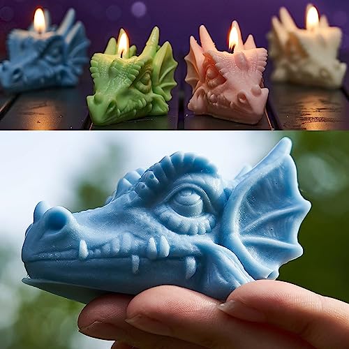 Dragon Mold Silicone Dinosaur Candle Mold for Home Decor