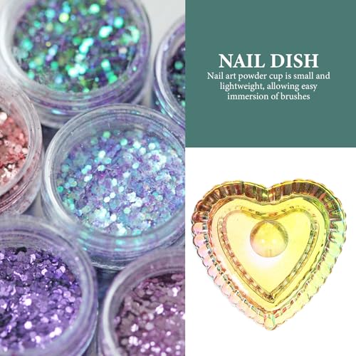 Copa de cristal para manicura profesional 2 piezas miniatura 5