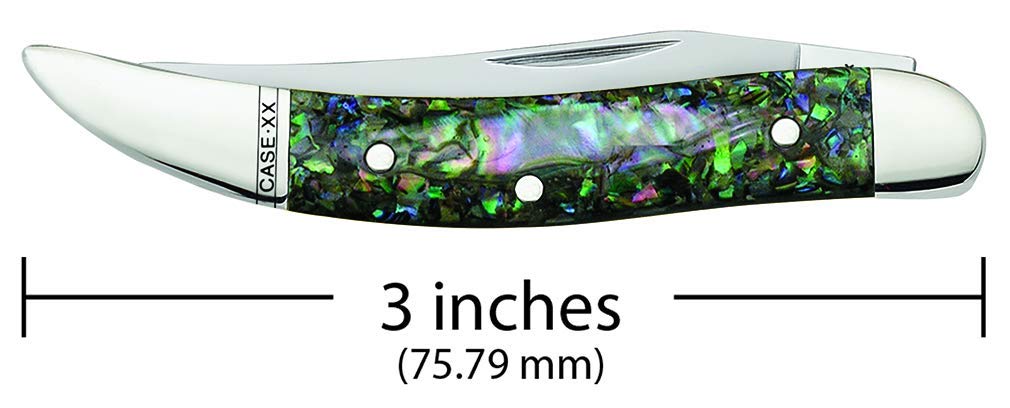 Case 12002 Abalone - Small Texas Toothpick (810096 SS)