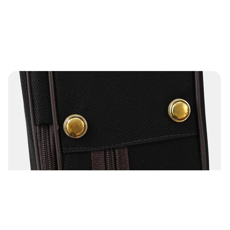 estuche de violín Estuche De Violín 4/4-1/4 Caja Oxford De Un Hombro Doble Hombro Ligero Antipresión Bolsa De Violín Caja De Protección(B,4/4)