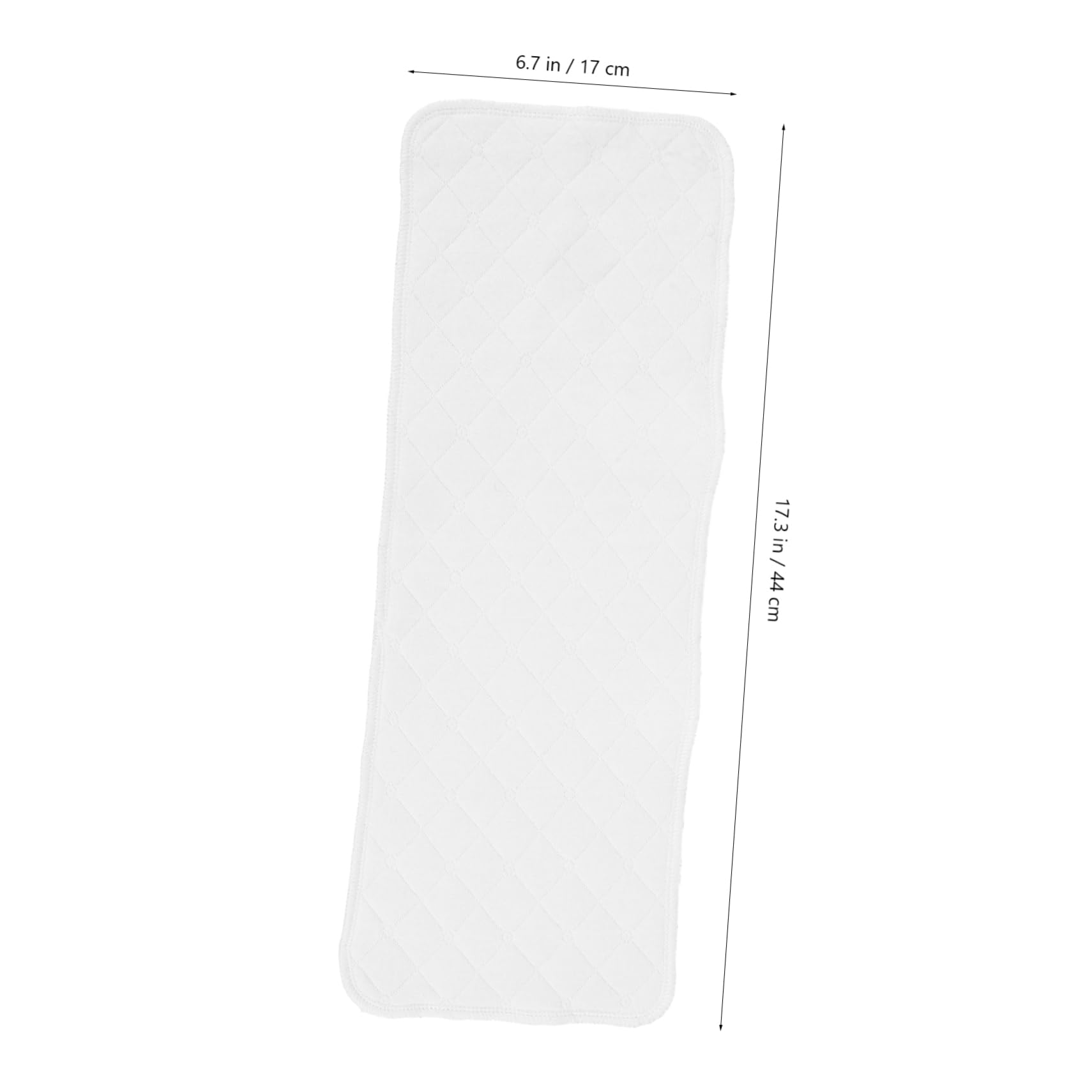 RORPOIR Cotton Burp Cloths for Baby 5pcs Soft Diapers Newborn Reusable Nappies White Washcloths Baby Essentials Infants Care