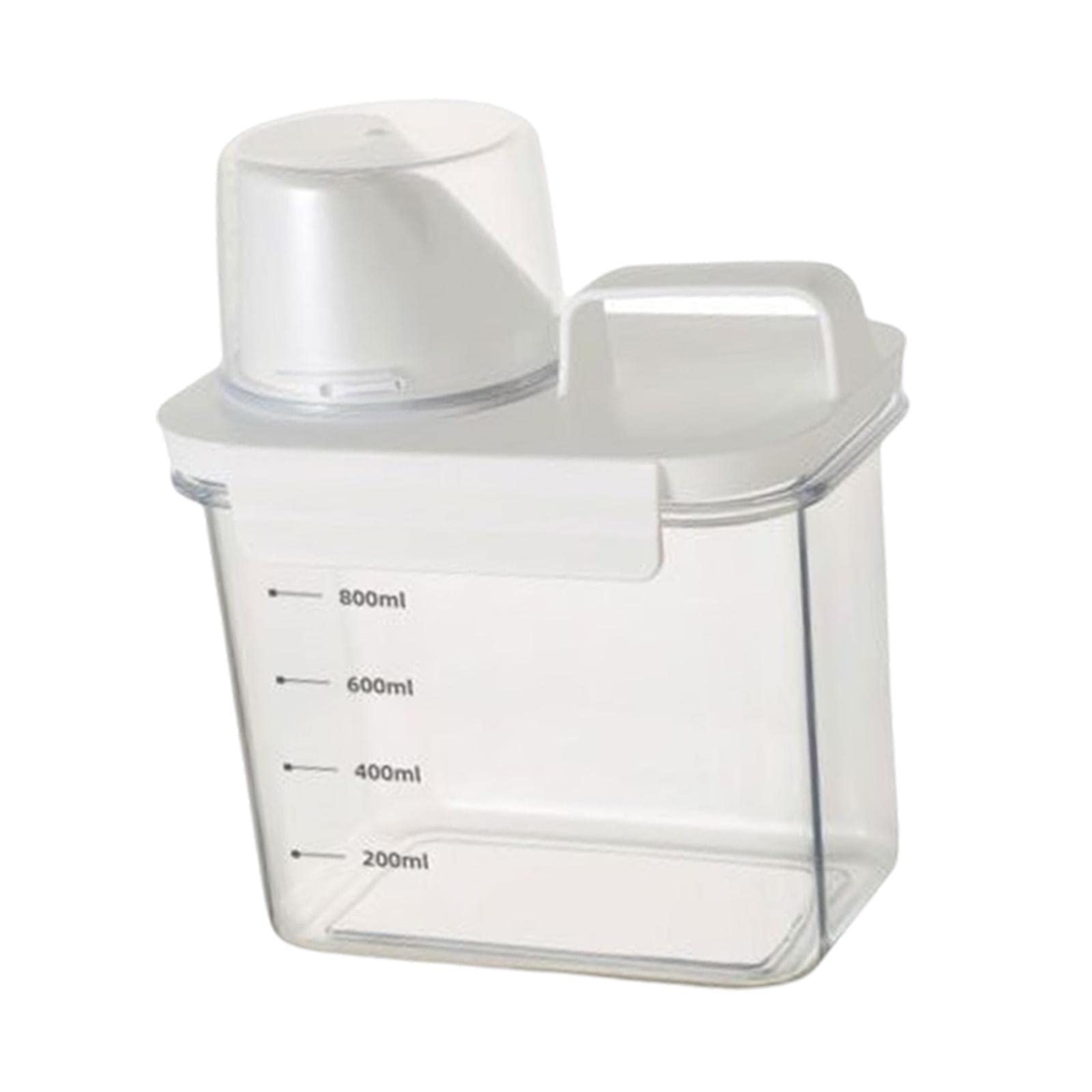 Laundry Powder Containers Clear Liquid Laundry Detergent Dispenser for Toilet 1100ML-image-39
