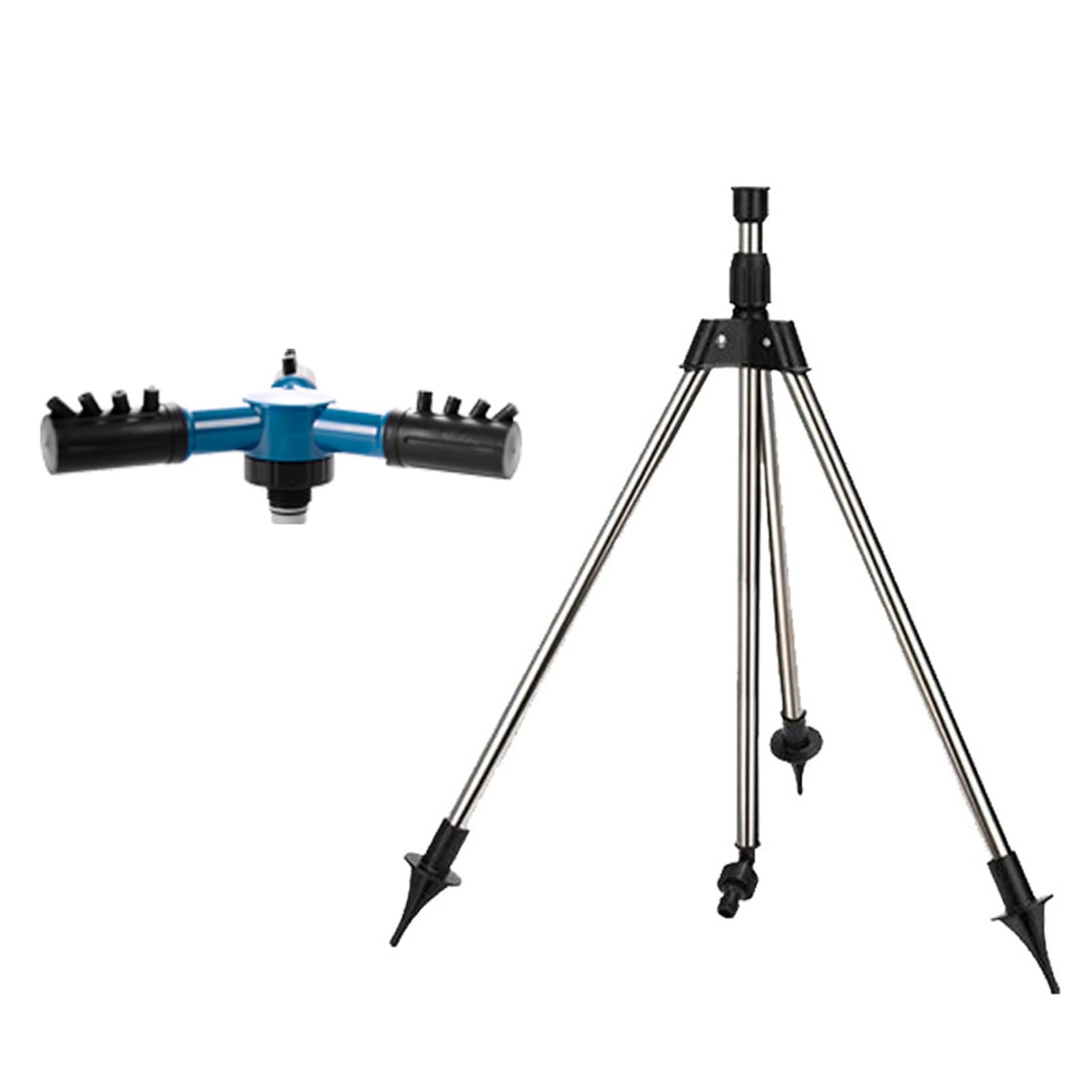 Supporto Per Irrigatore A Treppiede, Treppiede Per Irrigatore Da Giardino Con Inserto In Acciaio Inossidabile Irrigatori Da Giardino In Zinco Per Piccole Aree Per Prato E Giardino 88391335
