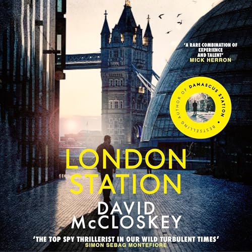 London Station Audiolibro Por David McCloskey arte de portada