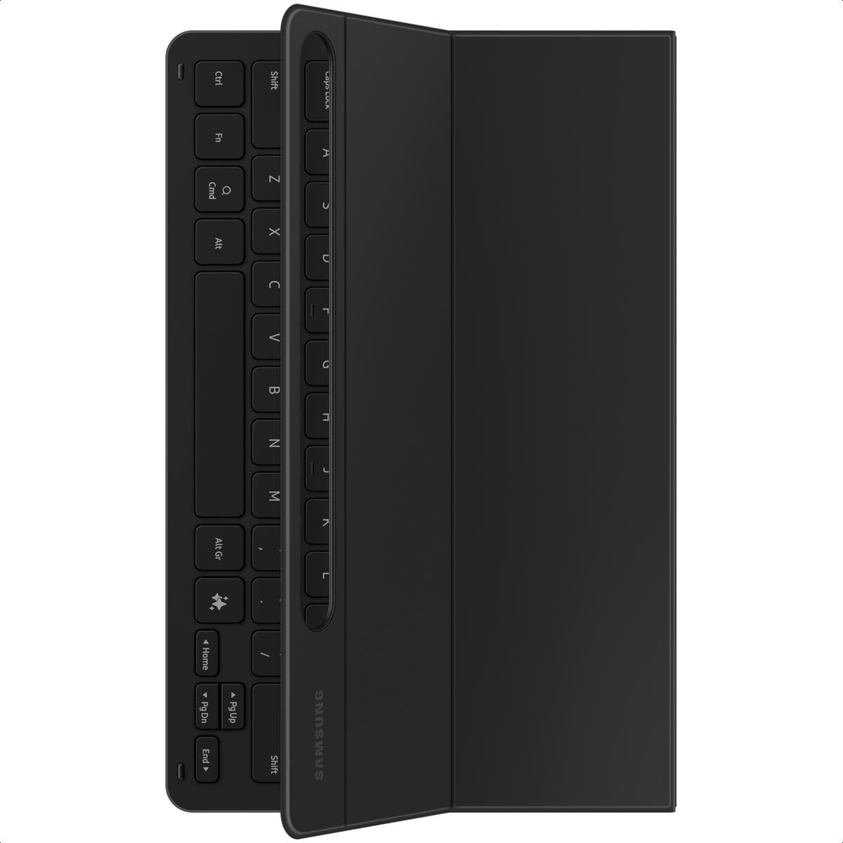Samsung Galaxy Official AI Book Cover Keyboard Slim for Galaxy Tab S10 FE, S9, S9 FE, Black