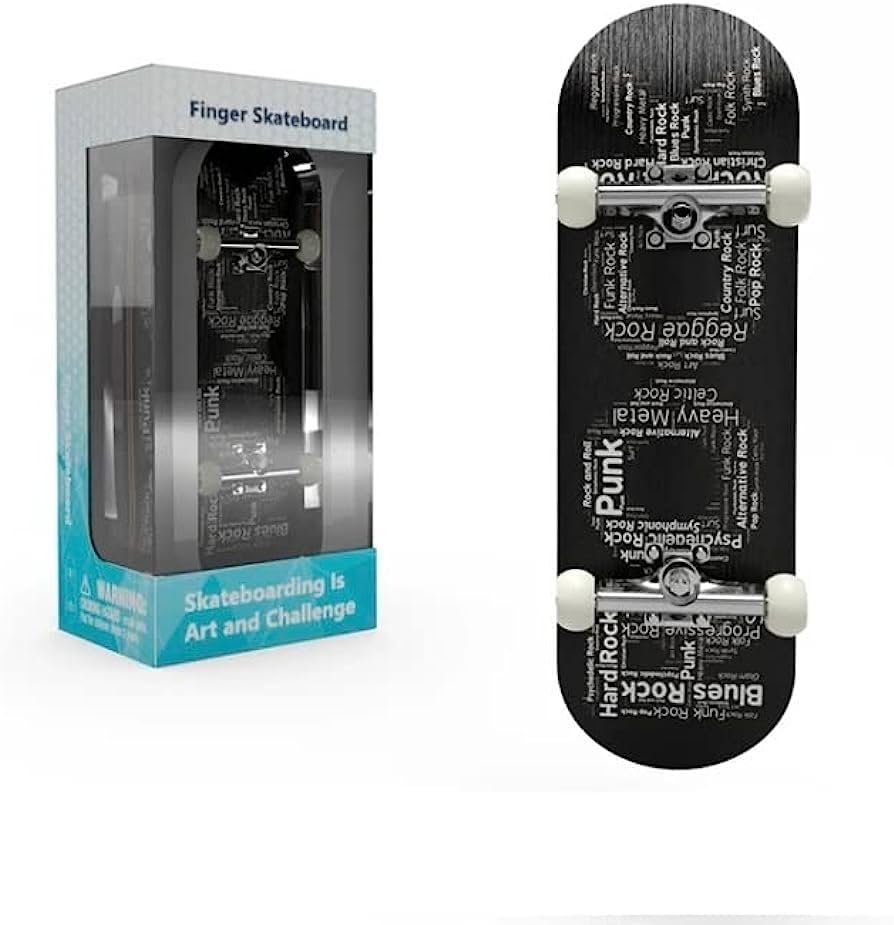 LentlyWood Fingerboards, Mini Fingerboards, 99mmL*29mmW (Big Mouth Cute Dragon) (Alphabetic Code)