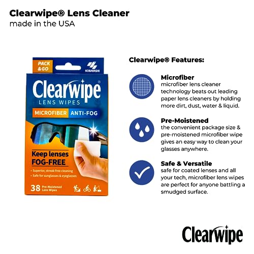 Clearwipe K060540 Anti-Fog Microfiber Lens Wipes thumb #8