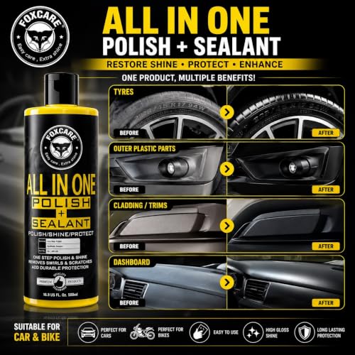 Foxcare Store Foxcare All in One Polish + Sealant, 2x1000ml - Image 6