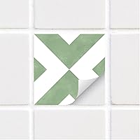 Vista 50 de Calcomanías de vinilo para azulejos de estilo bohemio para despegar y pegar, calcomanías autoadhesivas para azulejos de pared, calcomanías Acero