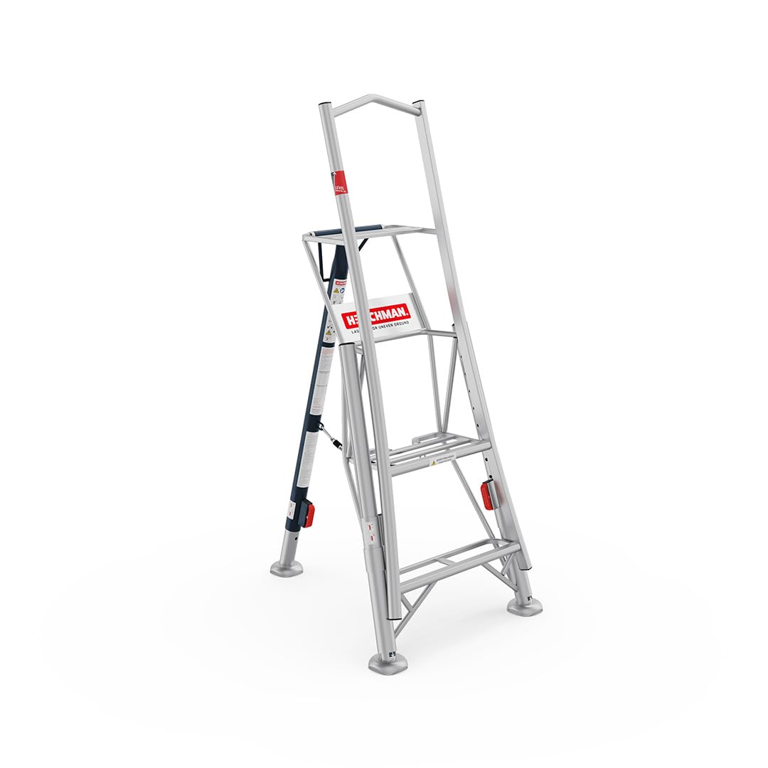 Henchman Fully Adjustable Tripod Ladder1.5M from B&Q