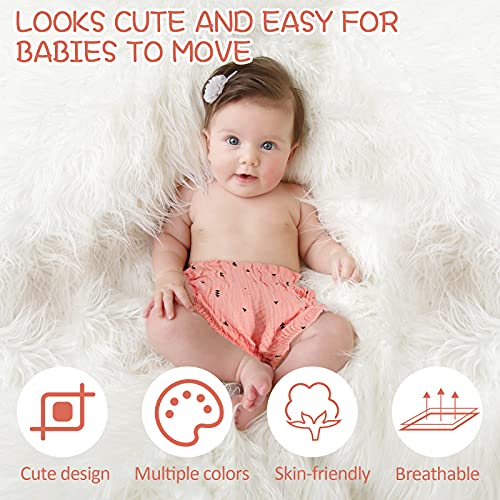 5 Pieces Baby Linen Bloomer Short Blend Summer Loose Bloomer For Unisex Boy Girl (66 Cm/ 26 Inch, 3-6 Months) #TOP5
