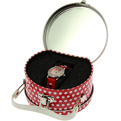 Betty Boop Nouvelle Gamme de coeurs en cuir pour femme montre Cover