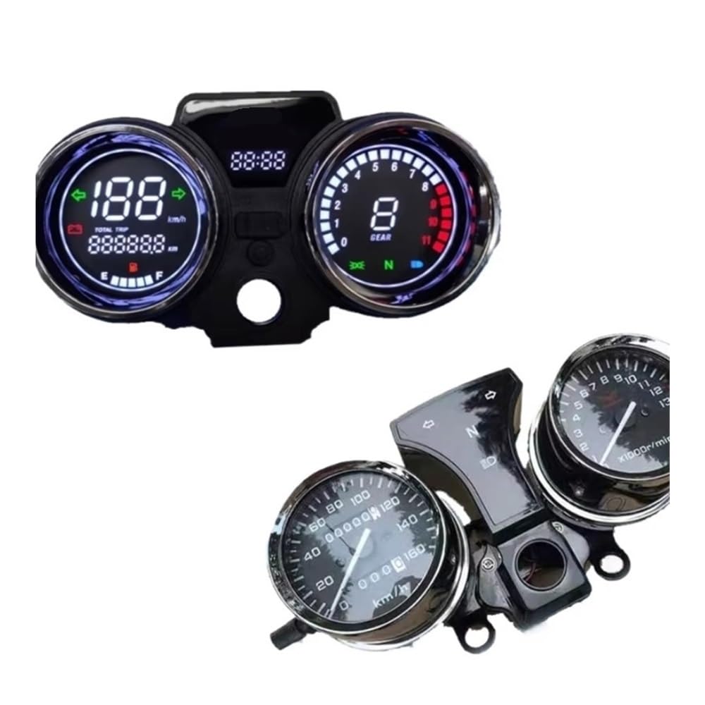 Motocicleta cuentarrevoluciones Cuentakilómetros y velocímetro para RC250 150Gato 250cc, tacómetro, cuentakilómetros digital, medidor