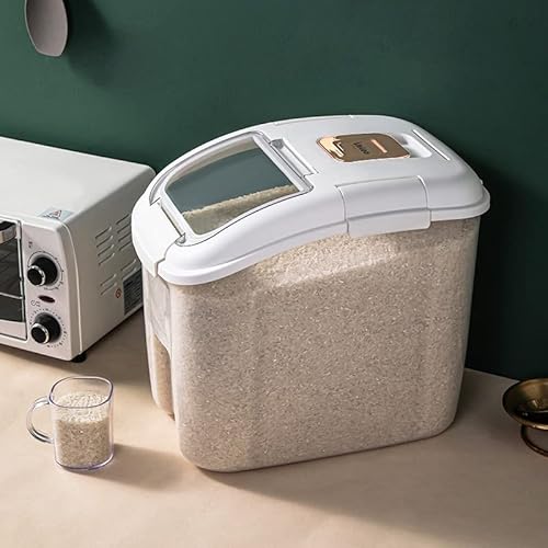 米びつ 米櫃 米貯蔵容器 5kg/10kg/15kg/25kg 計量こめびつおしゃれ 米入れ 密閉 防虫 防湿 スリム 大容量 軽量 お米ケース 保存容器 小麦粉 砂糖 コーヒー豆貯蔵タンク キッチン収納 清潔便利 鮮度を保ち キッチン用品 家庭用 小麦粉