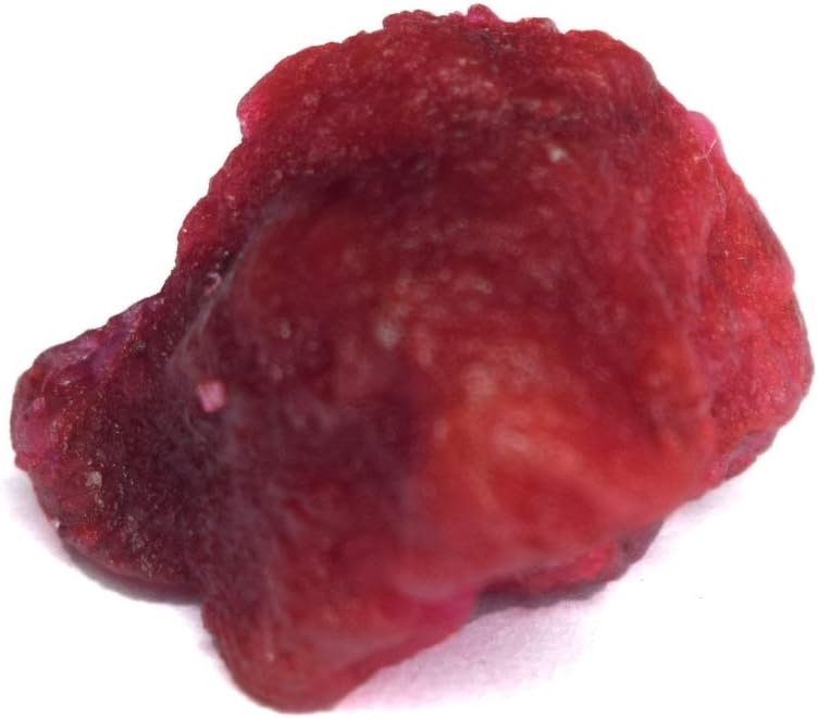 A Grade Natural Raw Rough Red Ruby 9.00 Ct Healing Crystal Rough Ruby Stone for Cabbing,EE-614