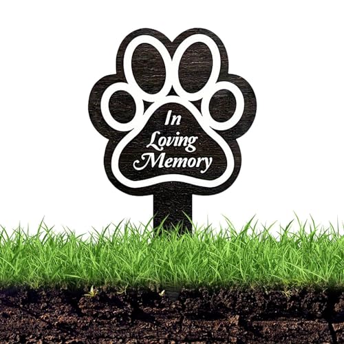 Piquet commémoratif pour Animaux de Compagnie, marqueur de tombes pour Chiens, décorations élégantes pour Le Jardin commémoratif du cimetière - Piquet de Tombe pour Chiens, plaques