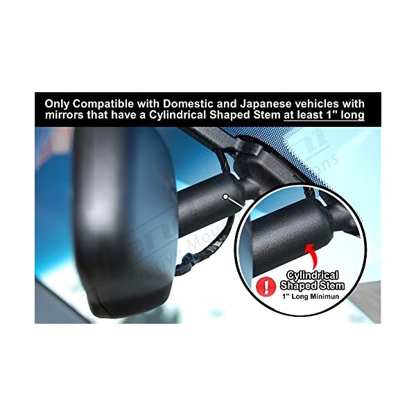 BlendMount Aluminum Radar Detector Mirror Mount for Uniden R7/R8/R8w - Compatible with Most American and Asian Vehicles - Made in USA - Looks Factory Installed, BR7-2001R - Image 4