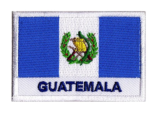 Aufnäher Flagge Guatemala bestickt Reise Amerika zum Aufnähen
