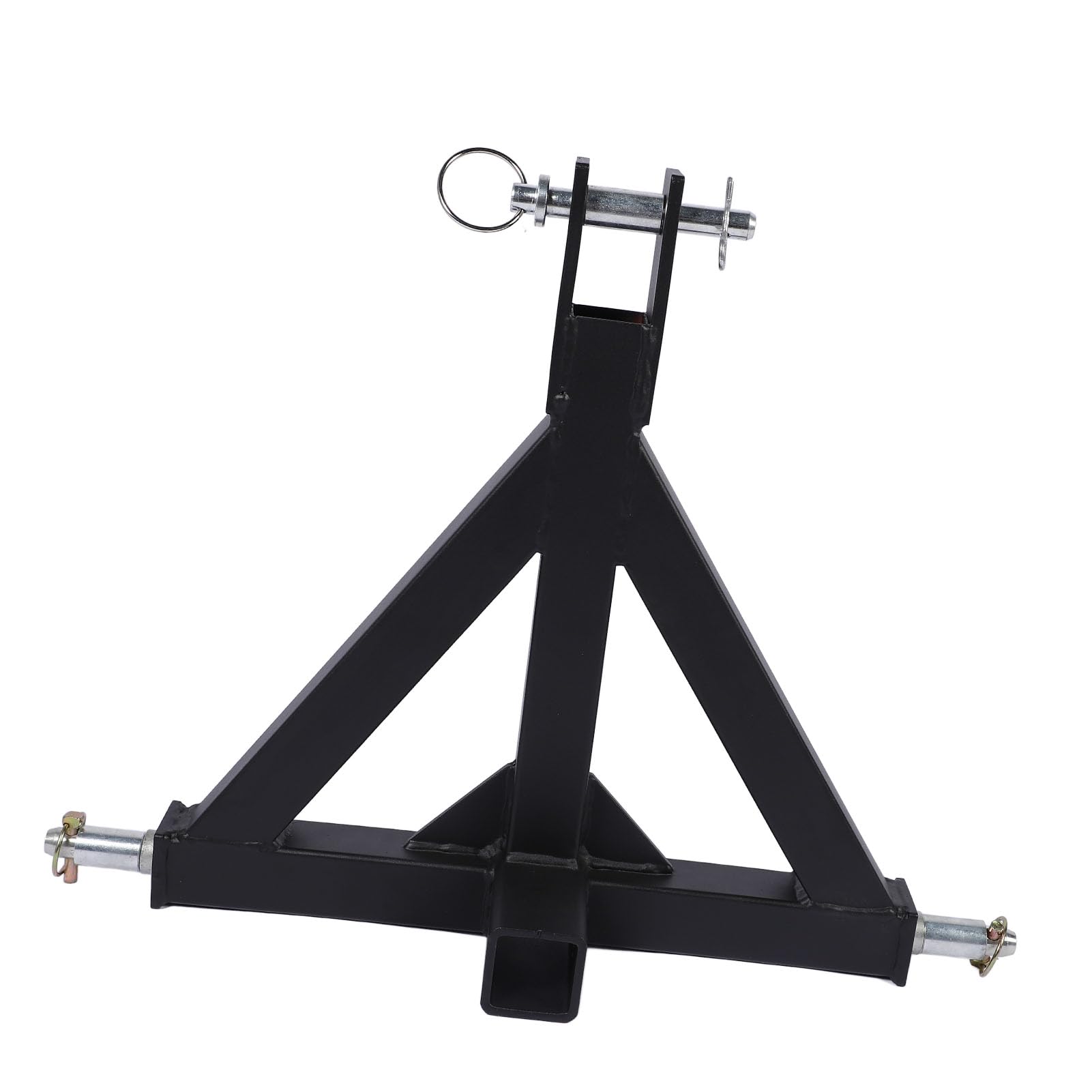 Enganche de Remolque de 3 Puntos, Adaptador de Barra de Tiro de Tractor de Acero Resistente, Capacidad de Remolque de 3000 Libras para Tractores Clase 1 y UTV