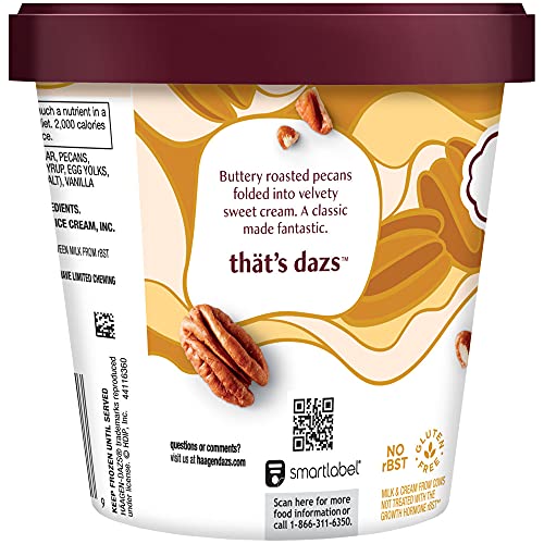 Häagen-Dazs 0074570114009 Haagen-Dazs, Butter Pecan Ice Cream thumb #12
