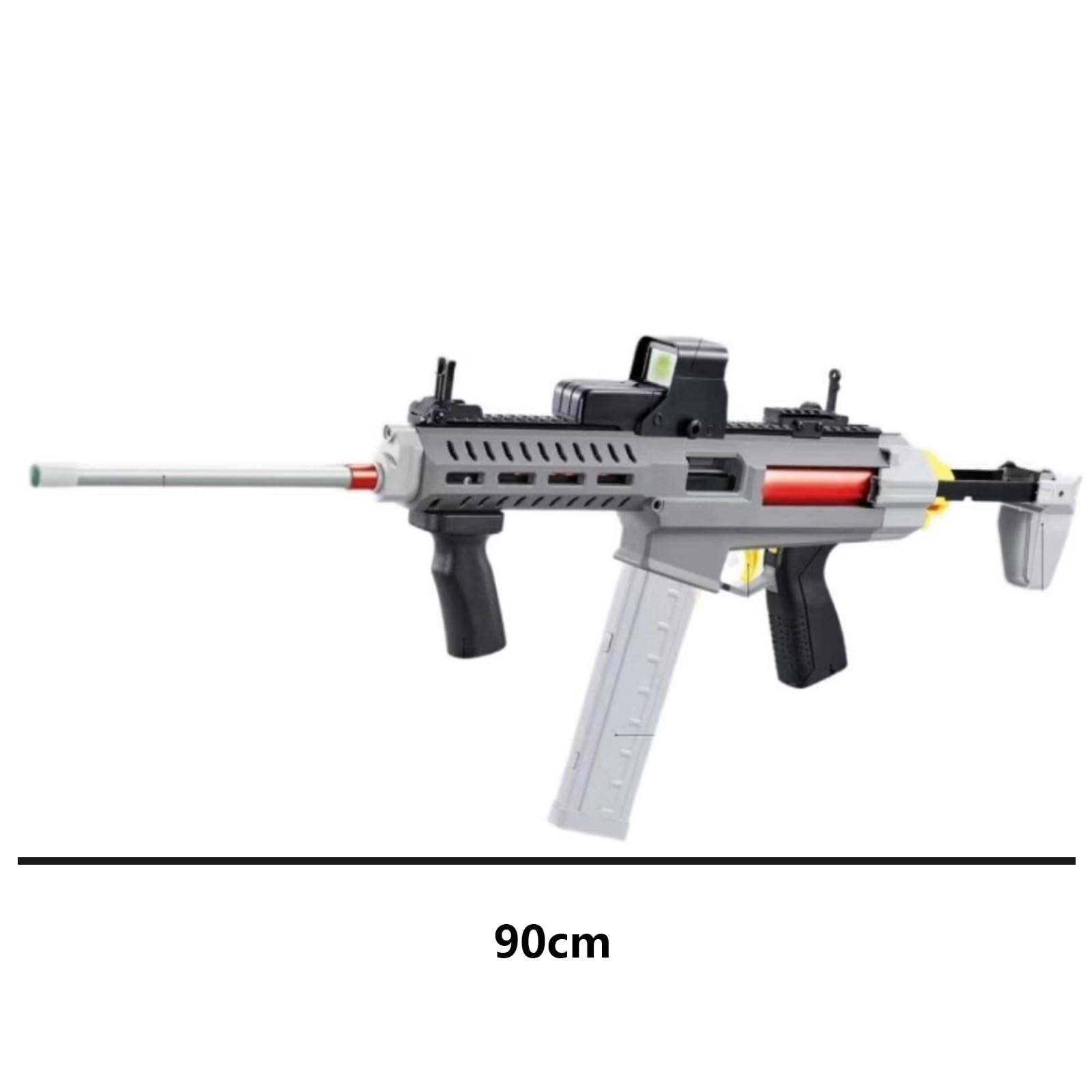 Pistolet kijowy do basenu, automatyczny pistolet do basenu Bezproblemowy precyzyjny strzał z regulacją odległości, kij do basenu dla miłośników bilardów (szary, typ B)