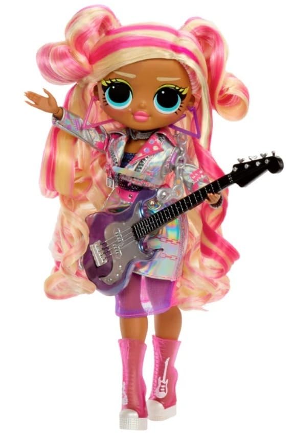L.O.L. OMG Eye Spy Teenage Fashion Doll Rockstar - Interactive Surprise Experience Fashion Accessories