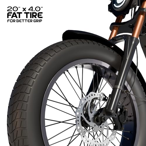 Image of XO-Ride Conqueror Electric Cycle - 250W Rear Hub Motor | Bright LED Display | Shimano 7-Speed | 36V 15Ah Battery | Up to 60 km Range | 2-Seater (Rose Gold)