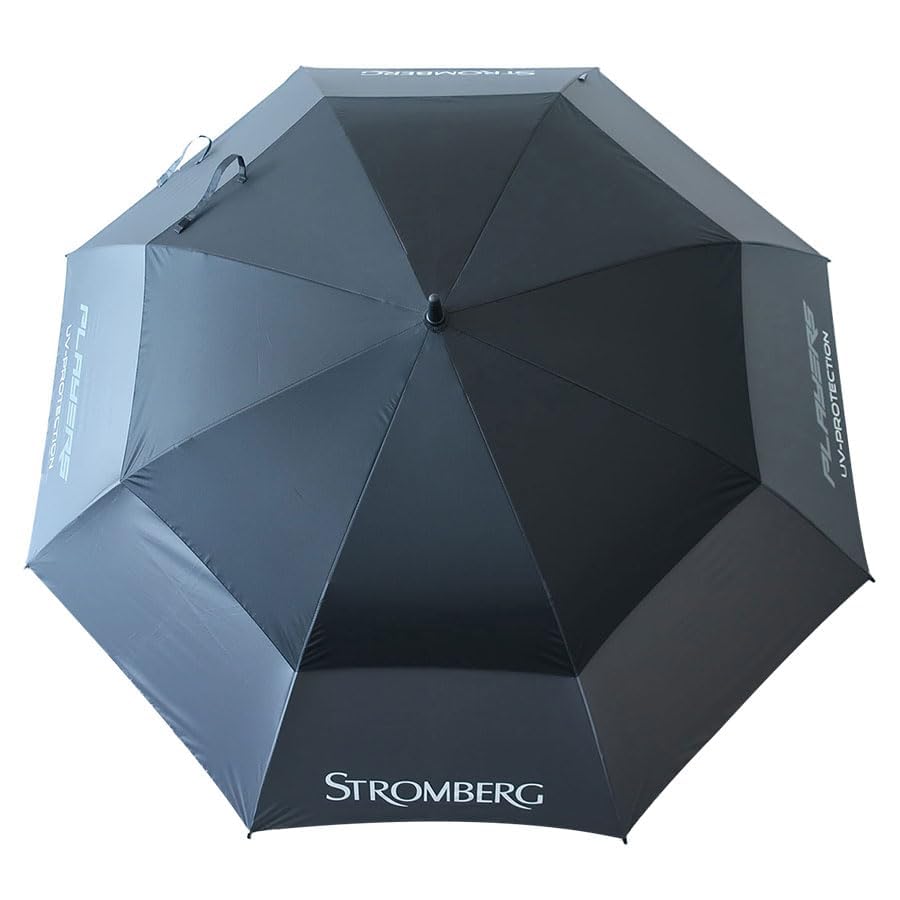 Stromberg 68 Double Canopy Golf Umbrella - Professional Golf Accessory with Wind-Resistant Design & Large Grip Handle - Robust Weather Protection