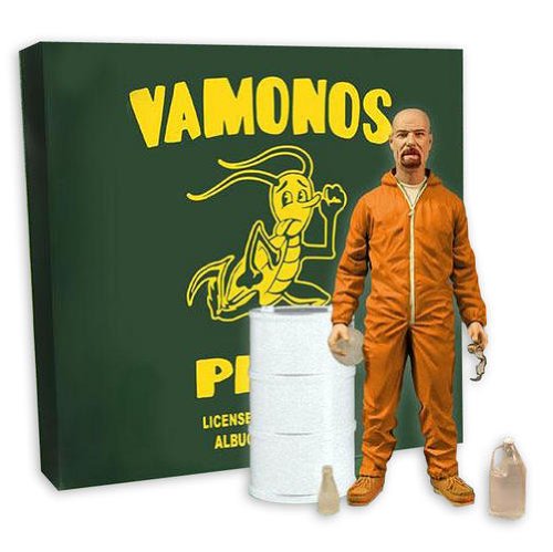 Breaking Bad Deluxe Actionfigur Walter White Orange Suit - Actionfigur